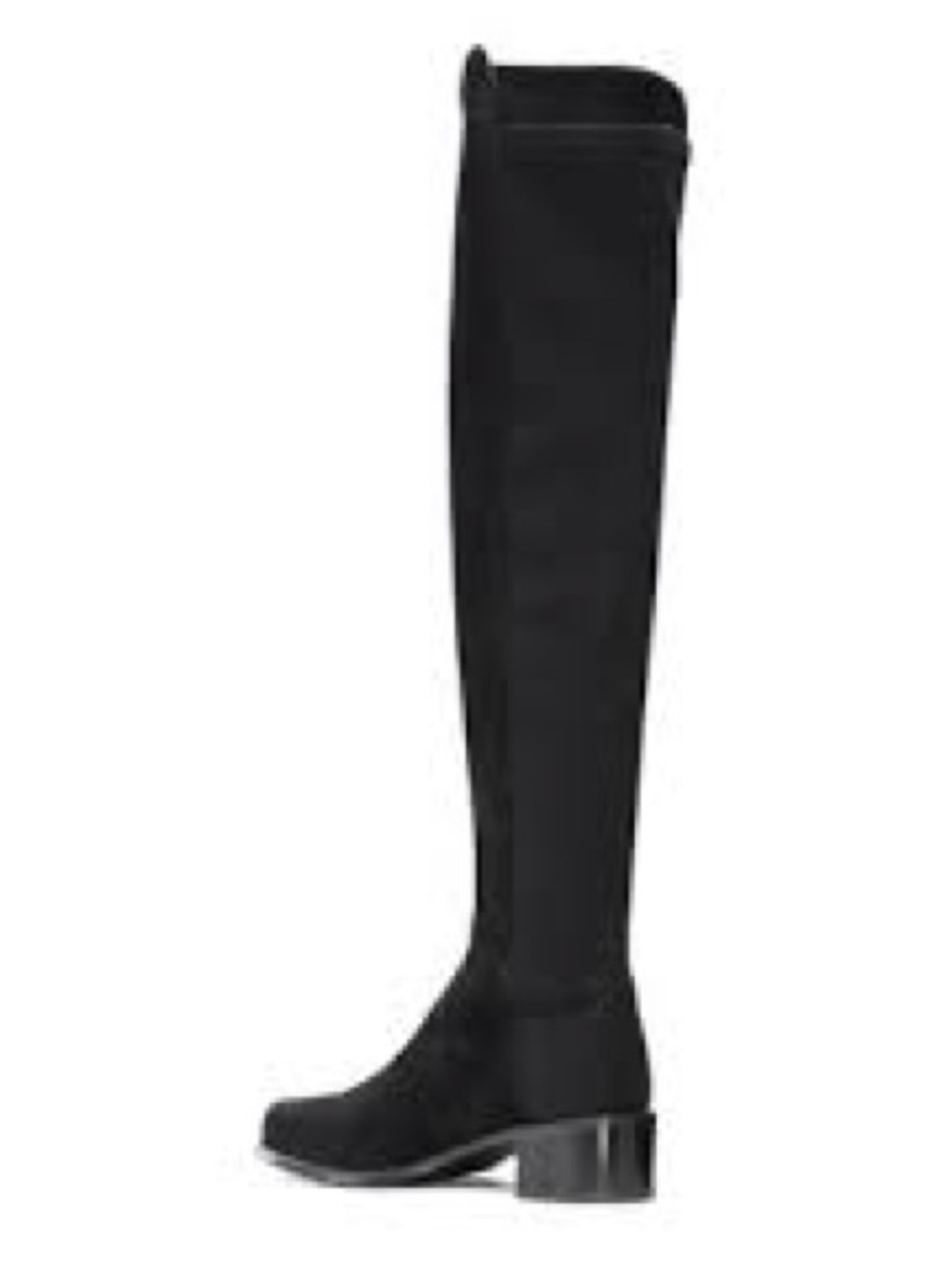 Stuart Weitzman Black Over-the-Knee Stretch Boot